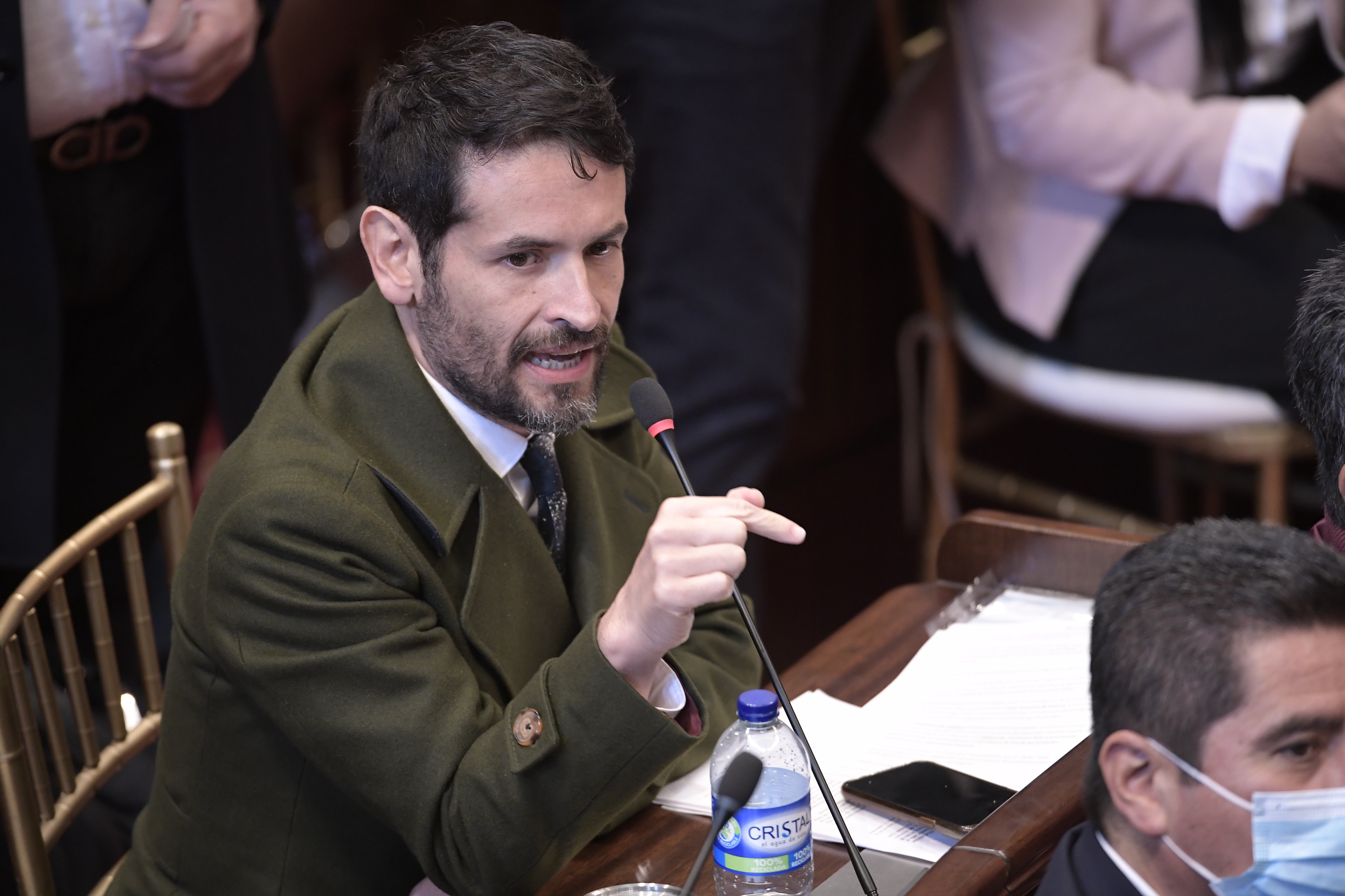 Congresista electo a la Cámara de Representantes para el período 2022-2026, durante la elección de la Mesa directiva del 2022-2023 de esta corporación.