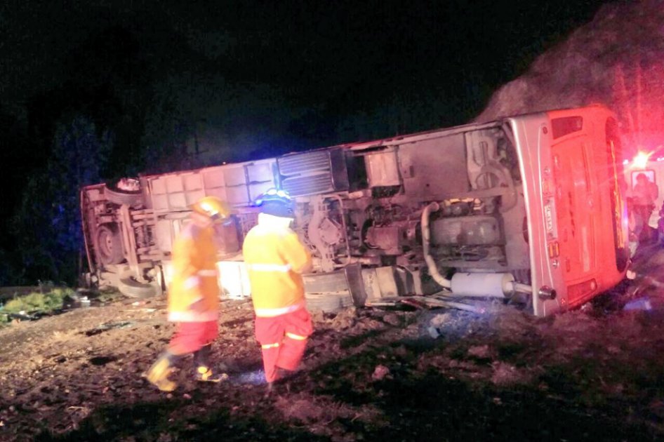 Cinco muertos y 20 heridos deja accidente en la vía Bogotá- Girardot