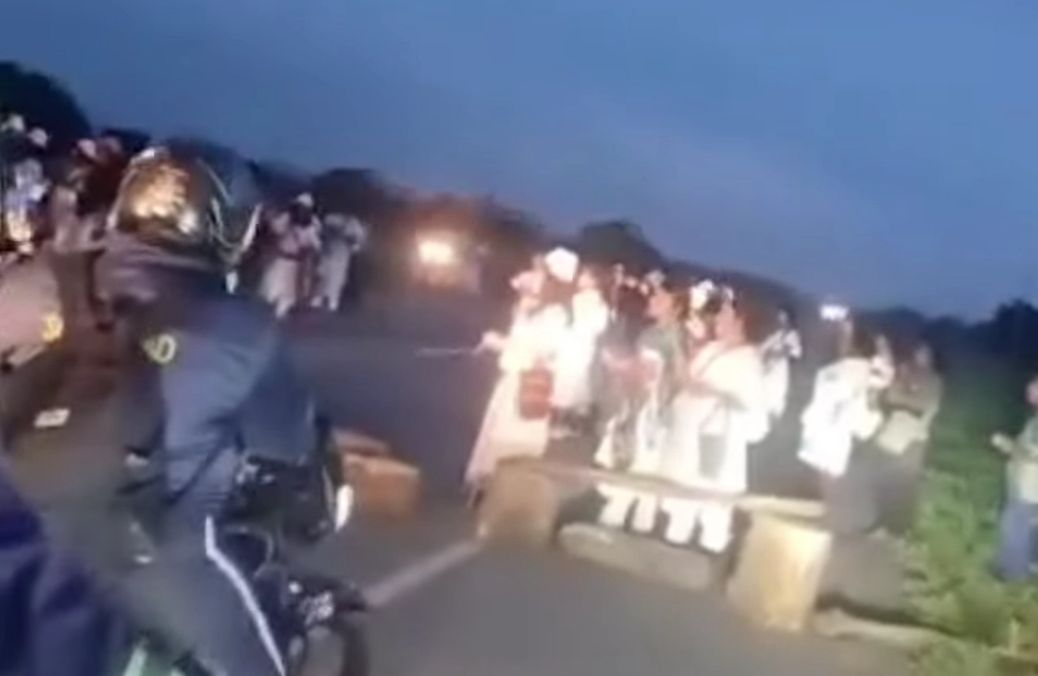 Arhuacos bloquearon vía Valledupar-Bosconia en Cesar: ¿por qué protestan?