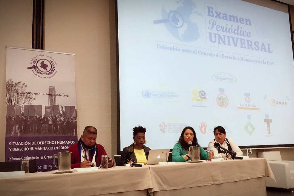 Así evaluaron las organizaciones sociales el Examen Universal de derechos humanos de Colombia