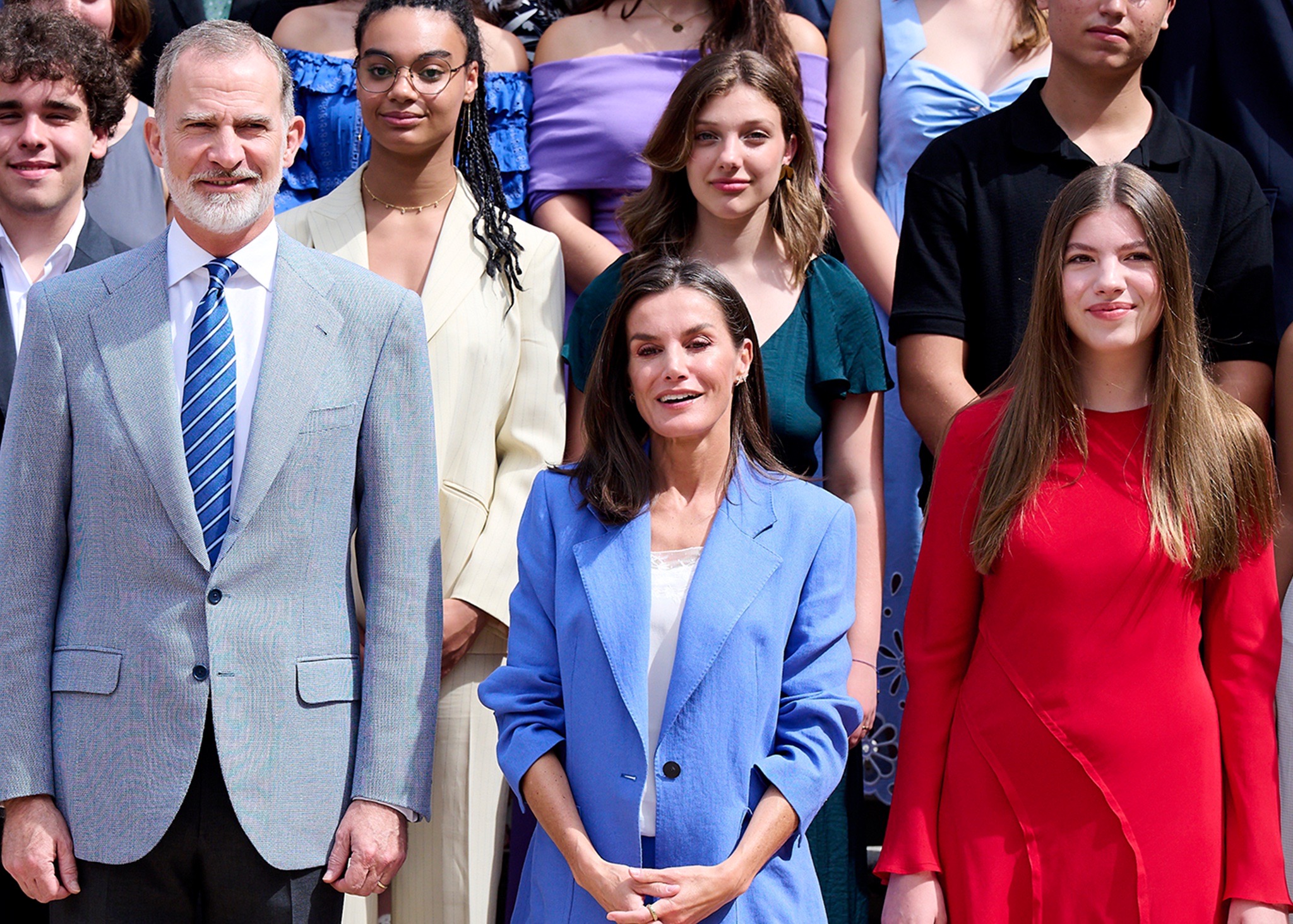 La soledad de la Infanta Sofía. Los reyes de España no llegaron a evento escolar
