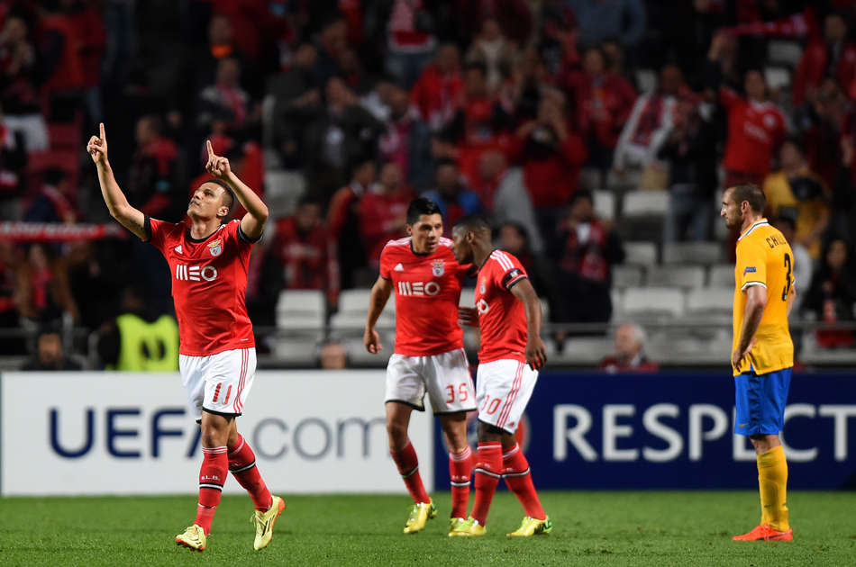 Benfica sorprendió a Juventus en las semifinales de la Europa League