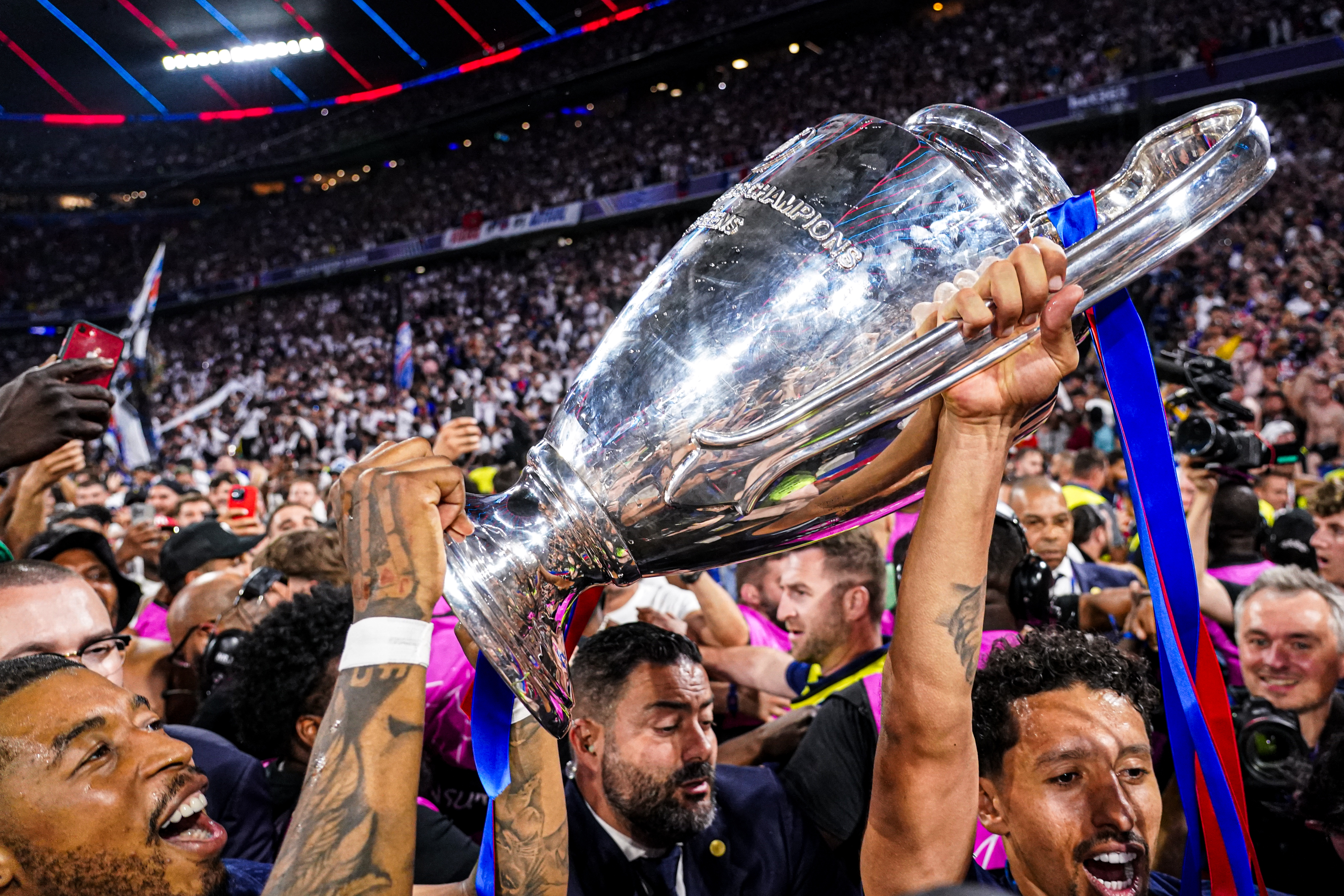 Las mejores fotos de la final de la Champions 2025