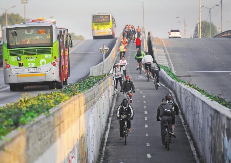 Las cifras que dejó el día sin carro en Bogotá