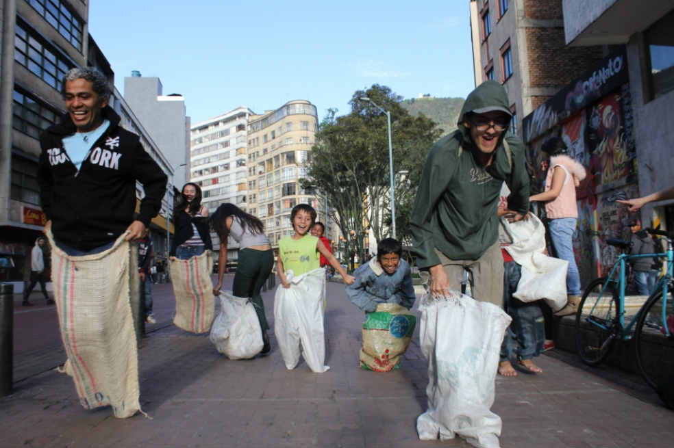 Calle tomada