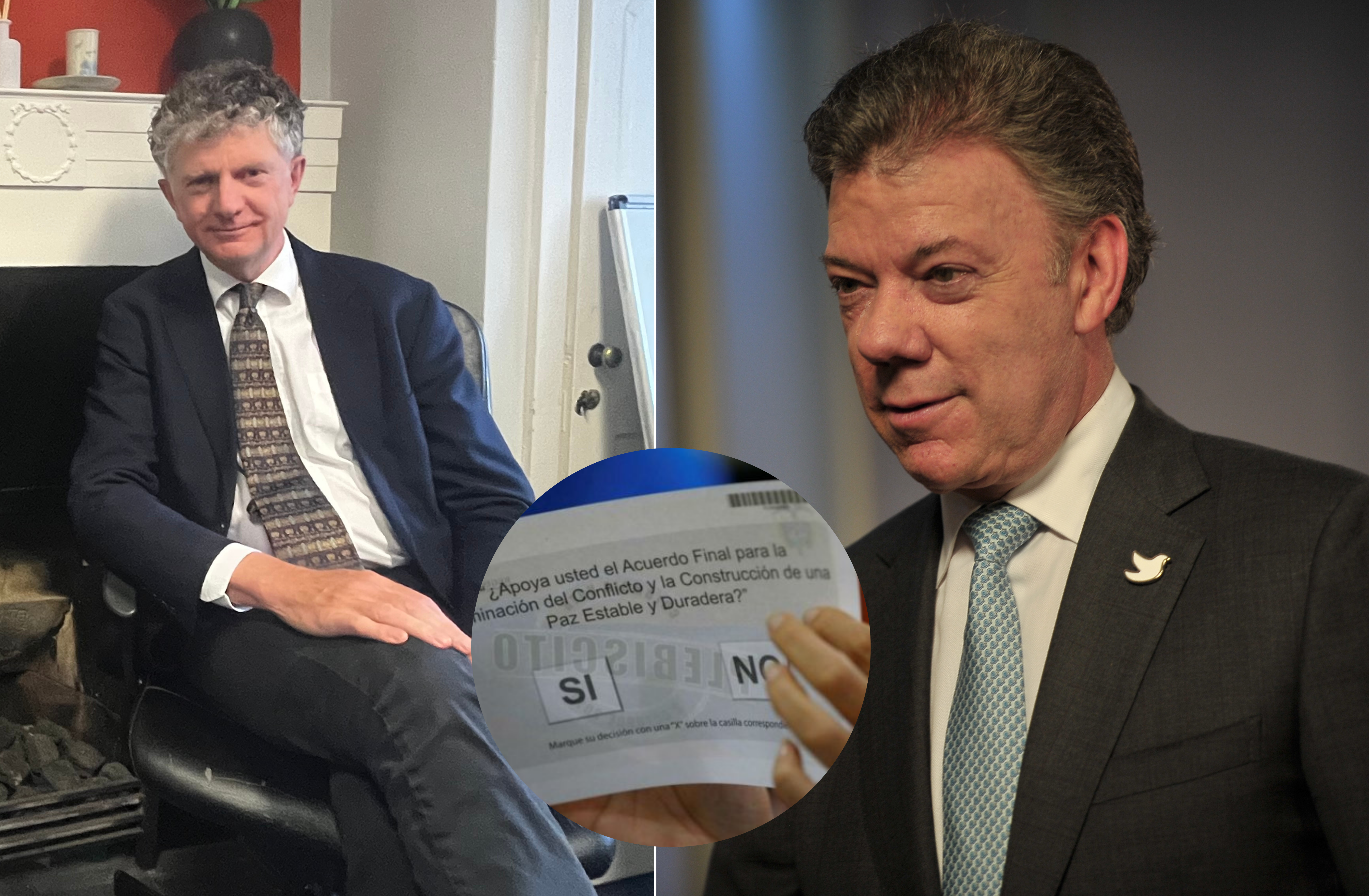 “Por suerte Santos no me culpó de perder el plebiscito por la paz”: Jonathan Powell