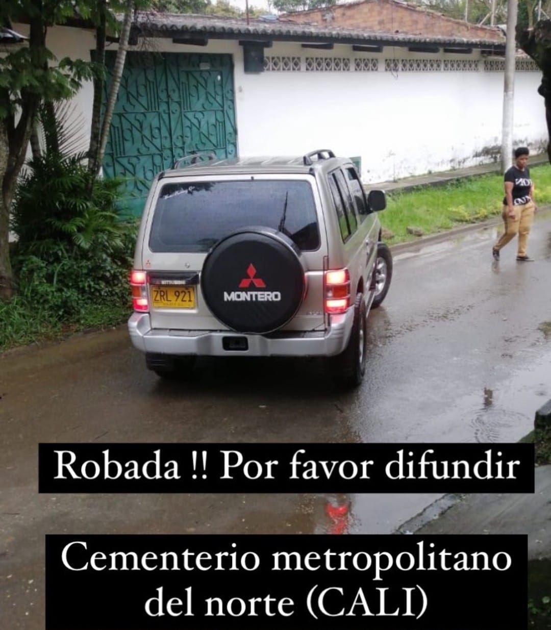 Denuncian robo de una camioneta durante el sepelio del hermano de Jorelyn Carabalí