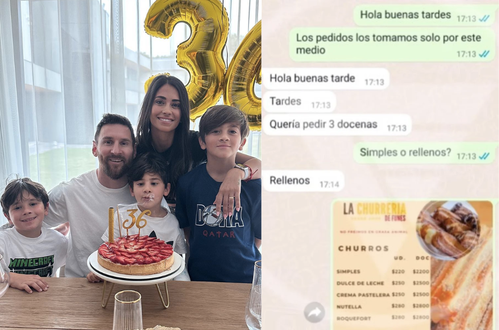 El jugador se encuentra en su natal Argentina descansando y el pasado 24 de junio cumplió 36 años.