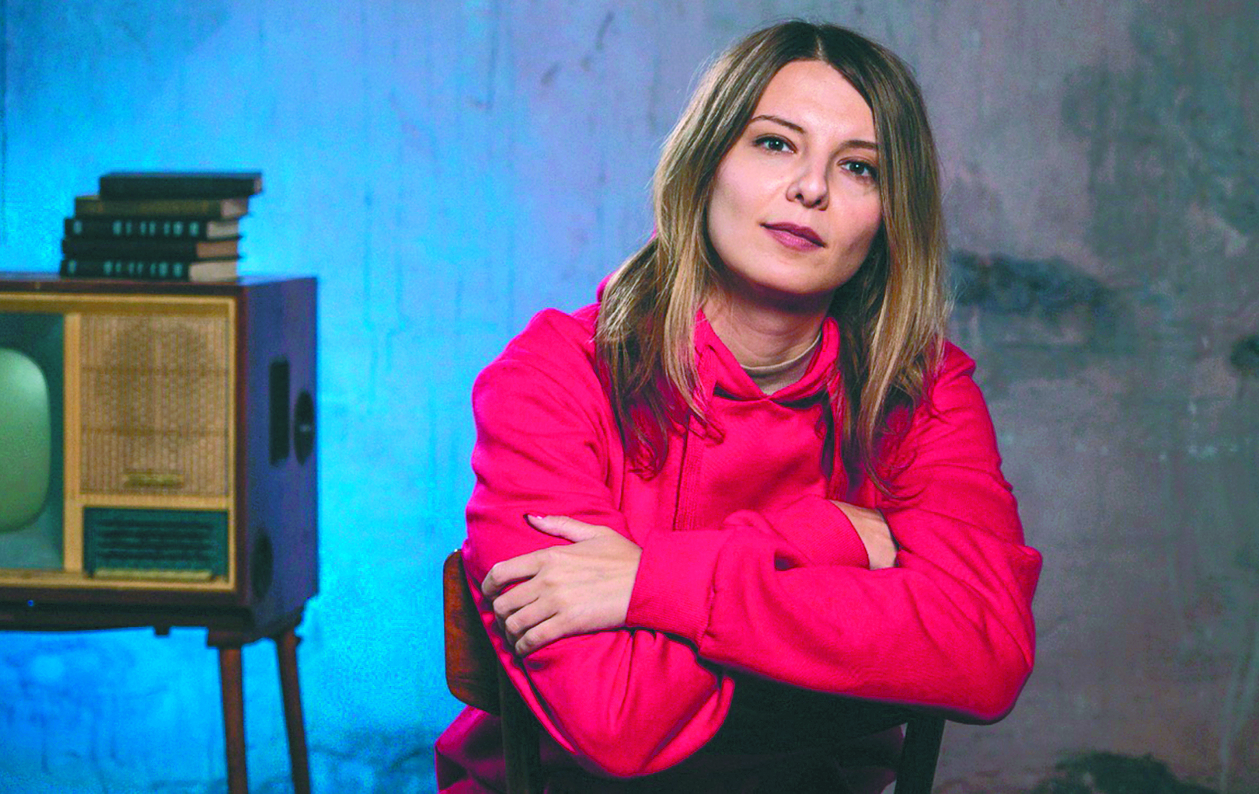 Anna Danylchuk trabaja en una ONG de difusión y preservación cultural.