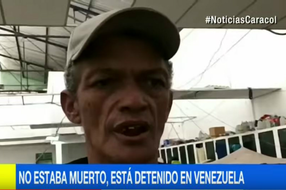 Familia descubre en televisión que su pariente está preso y no muerto