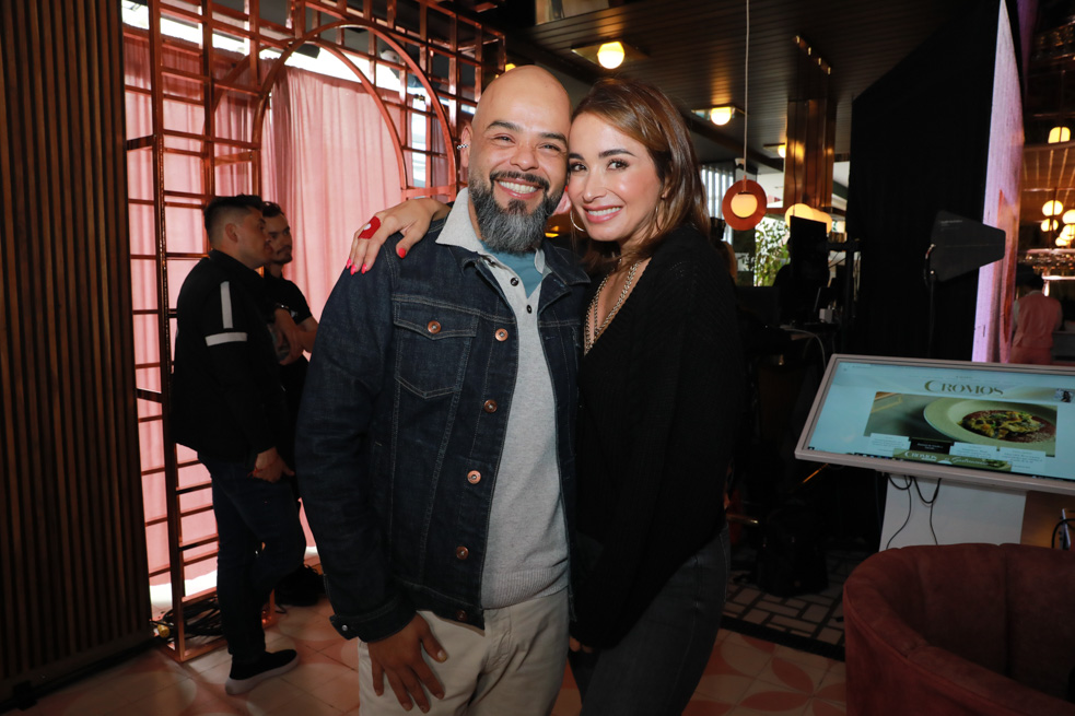 Carlos Vargas y Majida Issa