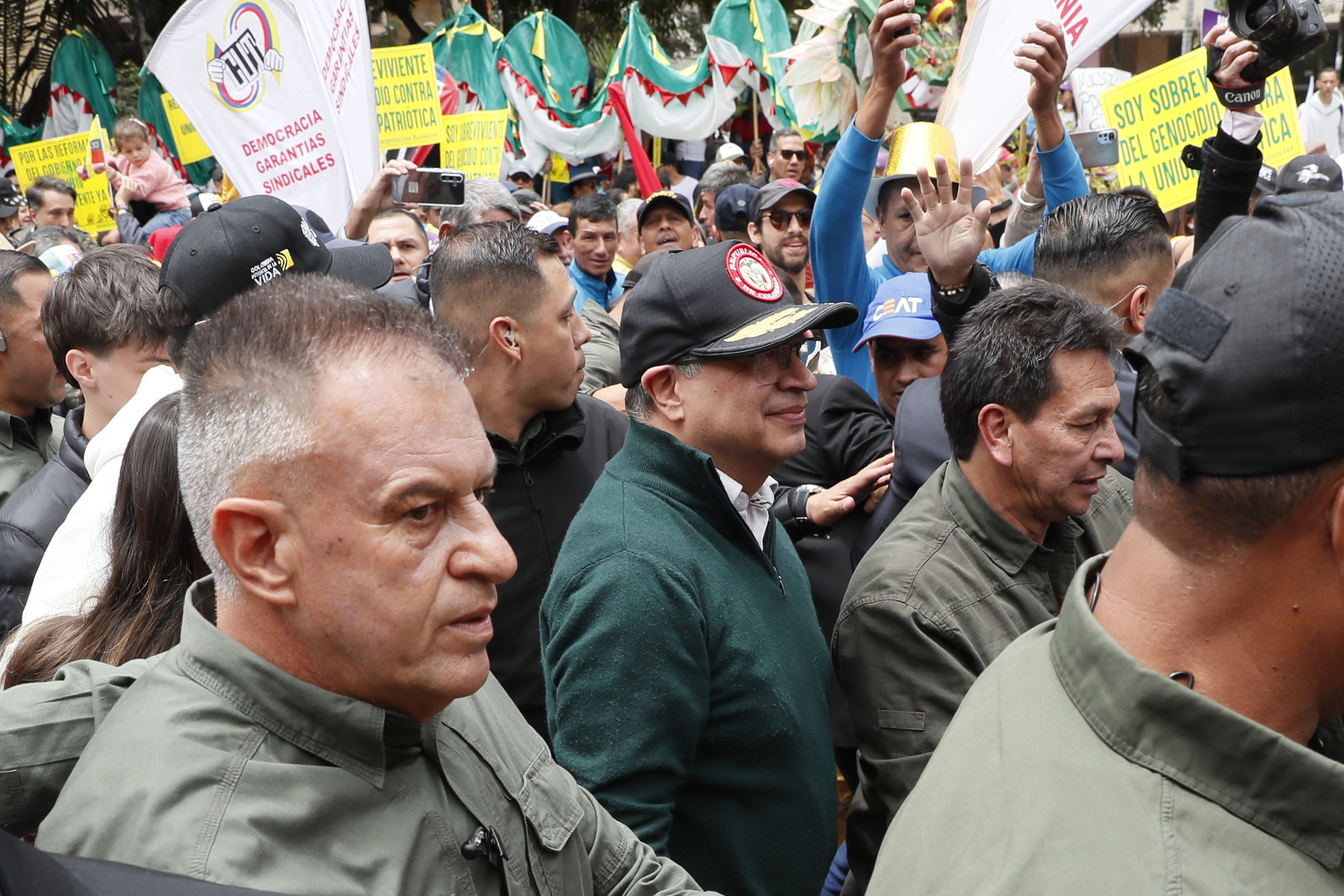 Petro volverá a medir su fuerza en las calles con sanción de la reforma pensional