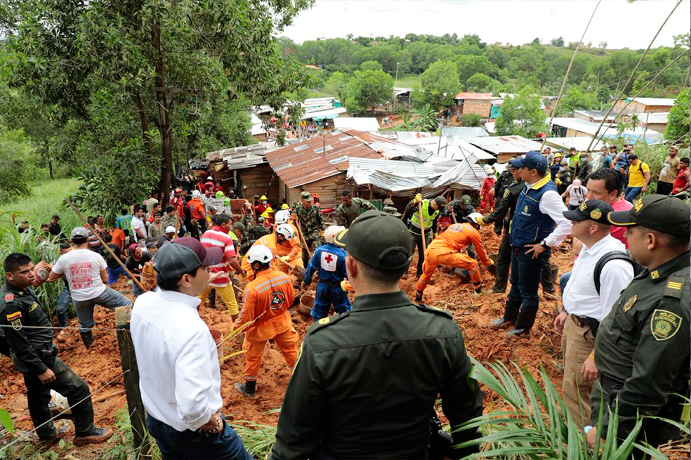 El Cuerpo de Bomberos informó que en las últimas 72 horas se han presentado 40 desplazamientos de tierra en el municipio de Otanche. / Archivo El Espectador