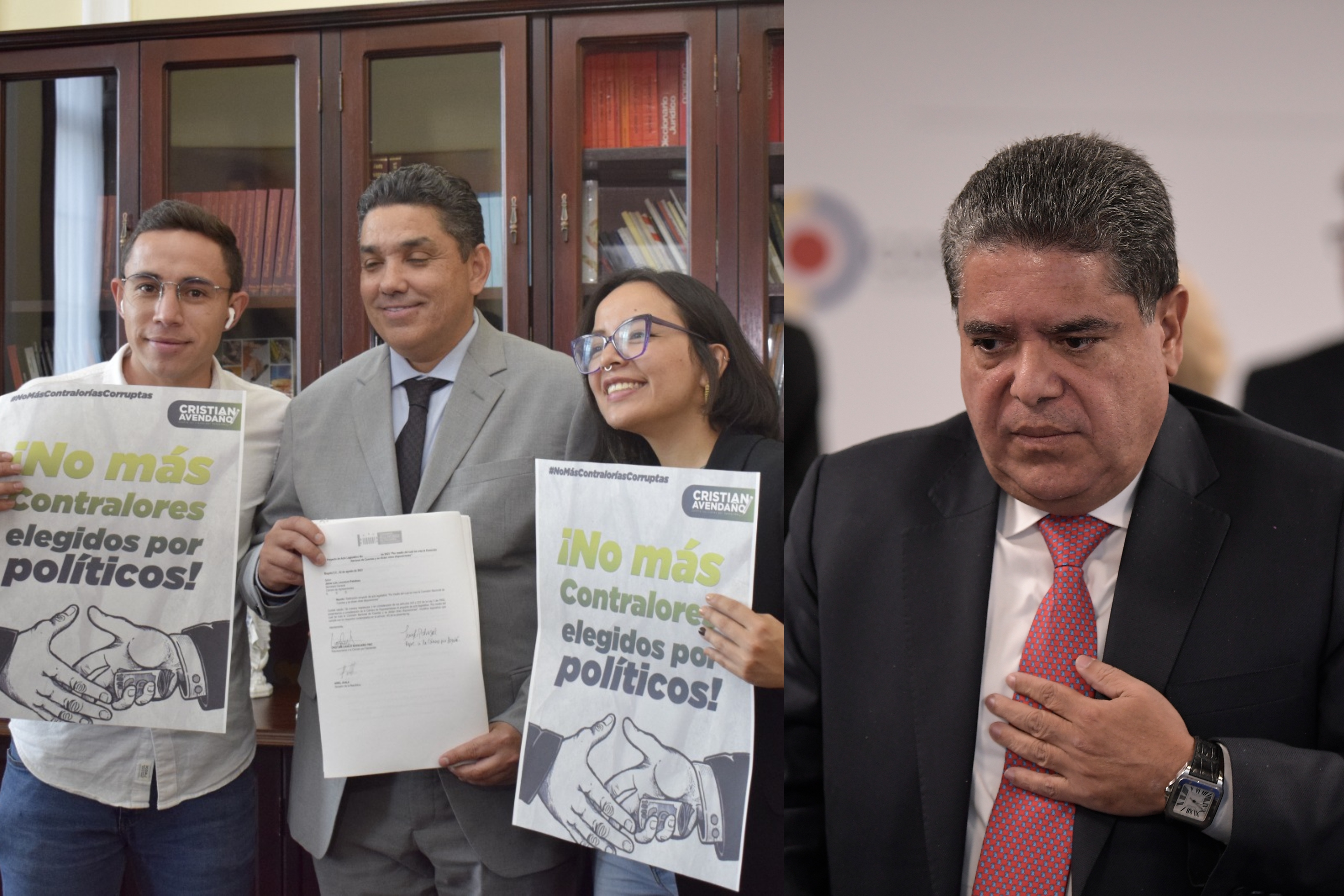 Eliminar figura del contralor: proyecto de los que demandaron elección de Carlos Rodríguez