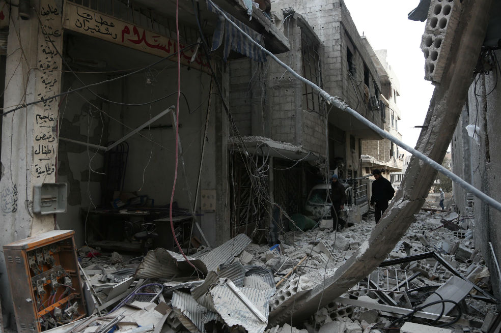 Diez civiles muertos en nuevos bombardeos del régimen sirio contra Guta Oriental