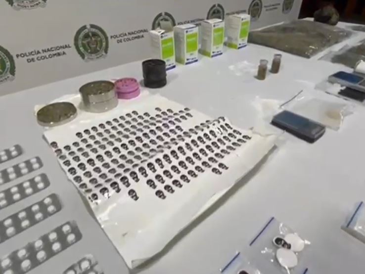 Medicamentos para tratamiento psiquiátrico, entre otros fármacos, le fueron encontrados a alias  NN.