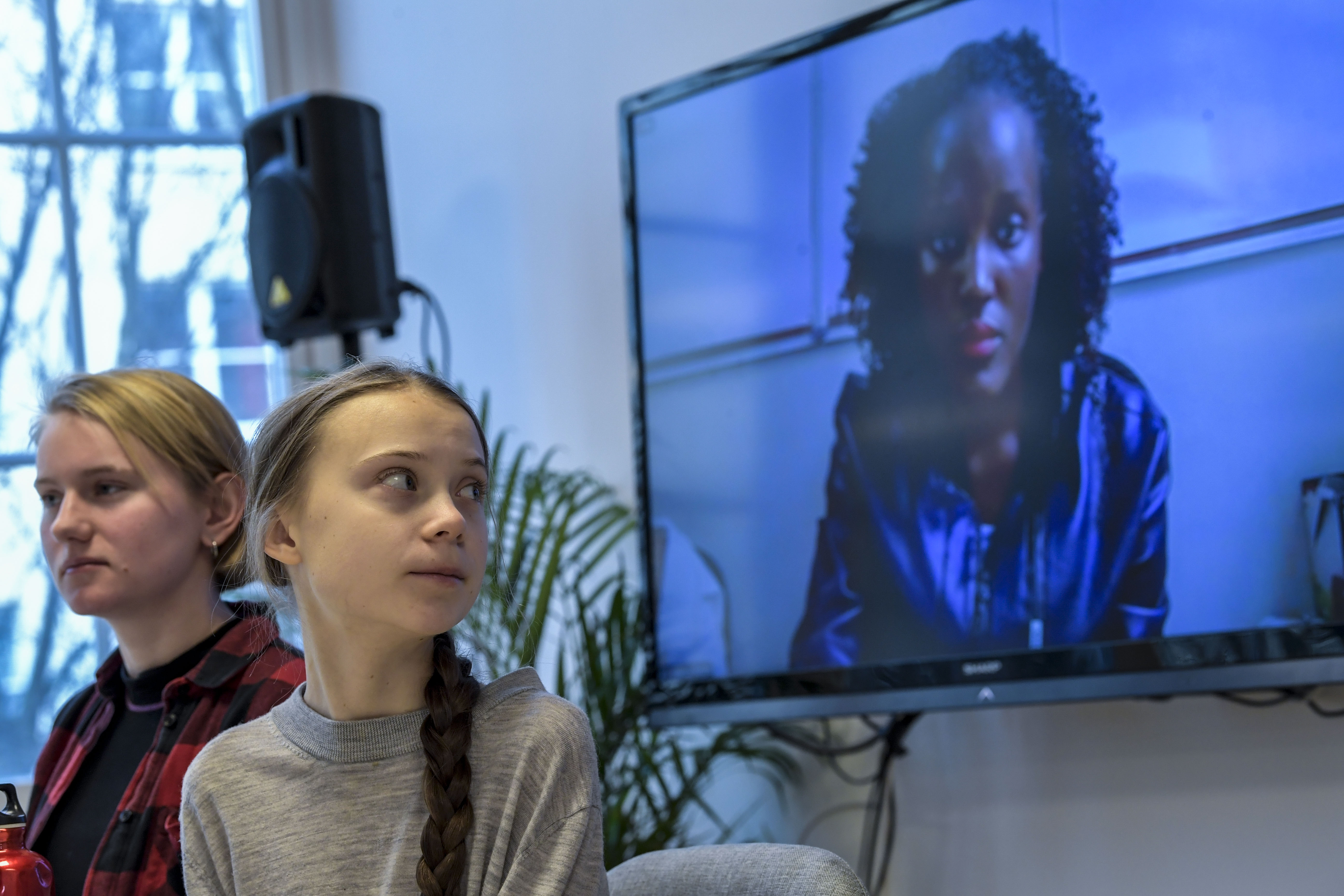 Greta Thunberg saca a la luz a activistas africanos a favor del clima
