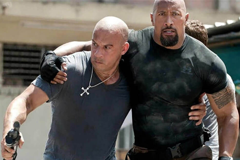 Vin Diesel y Dwayne Johnson. / Agencia Europa Press