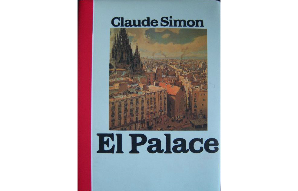 Libro rechazado del escritor Claude Simon. / Archivo particular 