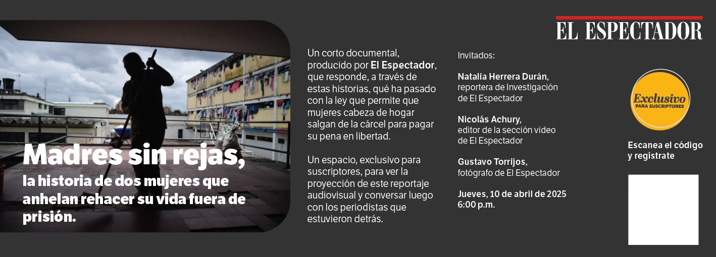 “Madres sin rejas”: así puede asistir al conversatorio para conocer esta historia