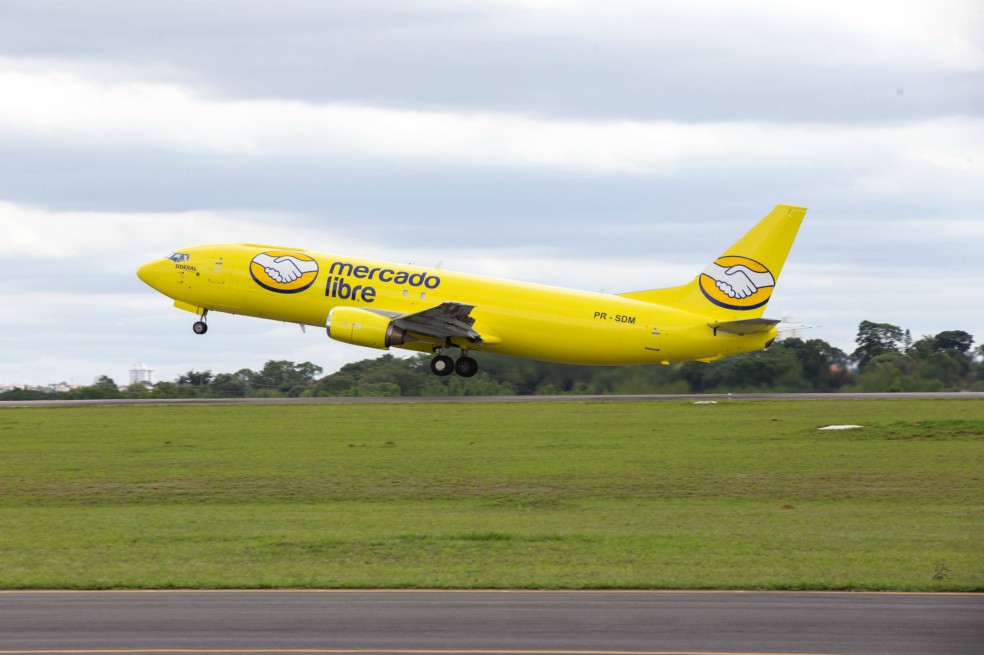 Los aviones de MercadoLibre llegan a Brasil y México