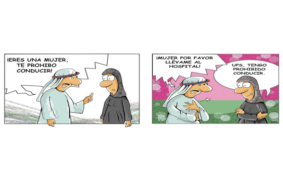 Prohibido conducir