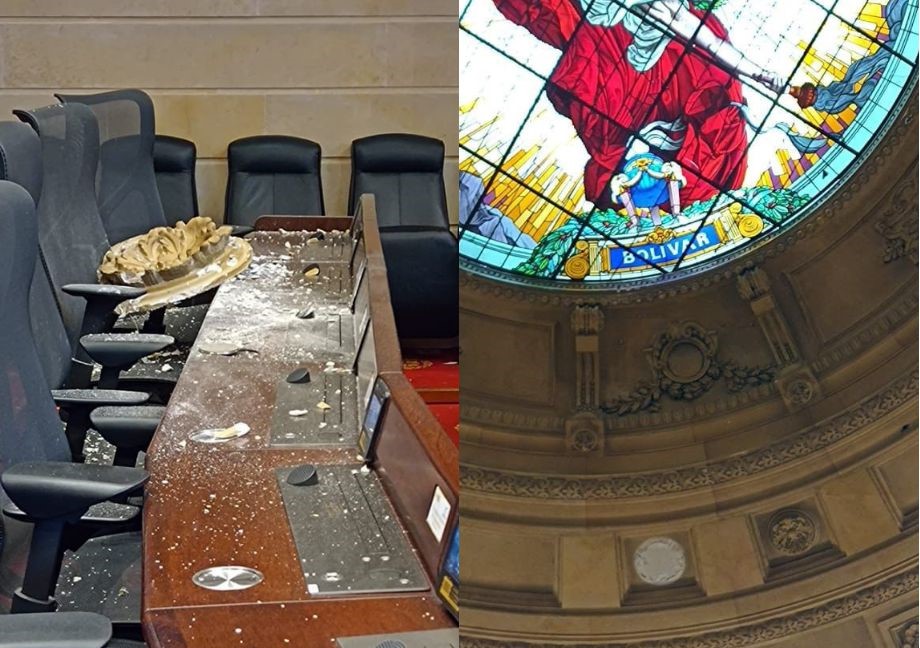 Por daños en Salón Elíptico tras temblor, congresistas buscan lugar para sesionar