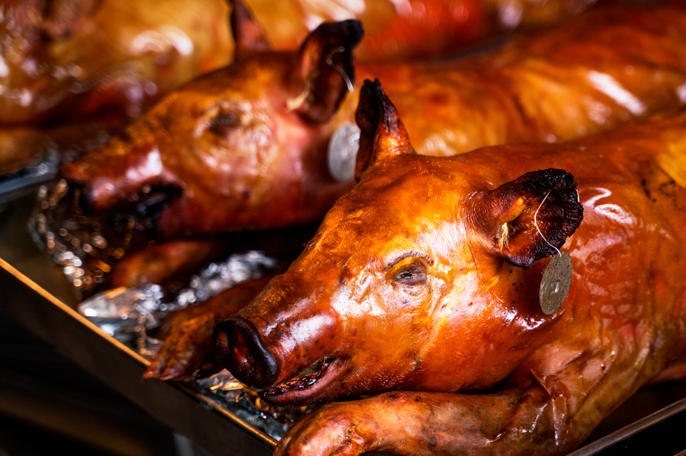 Lechona: cómo preparar un exquisito cojín de este plato