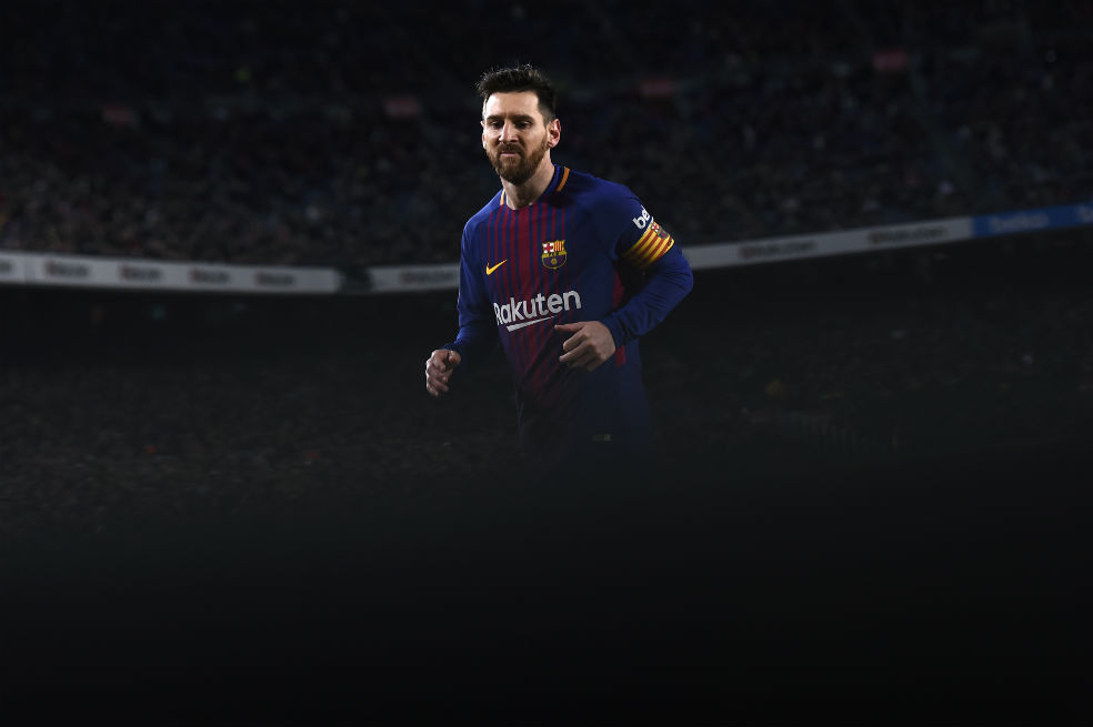 Leo Messi con un triplete amplió a 38 partidos el invicto liguero del Barcelona