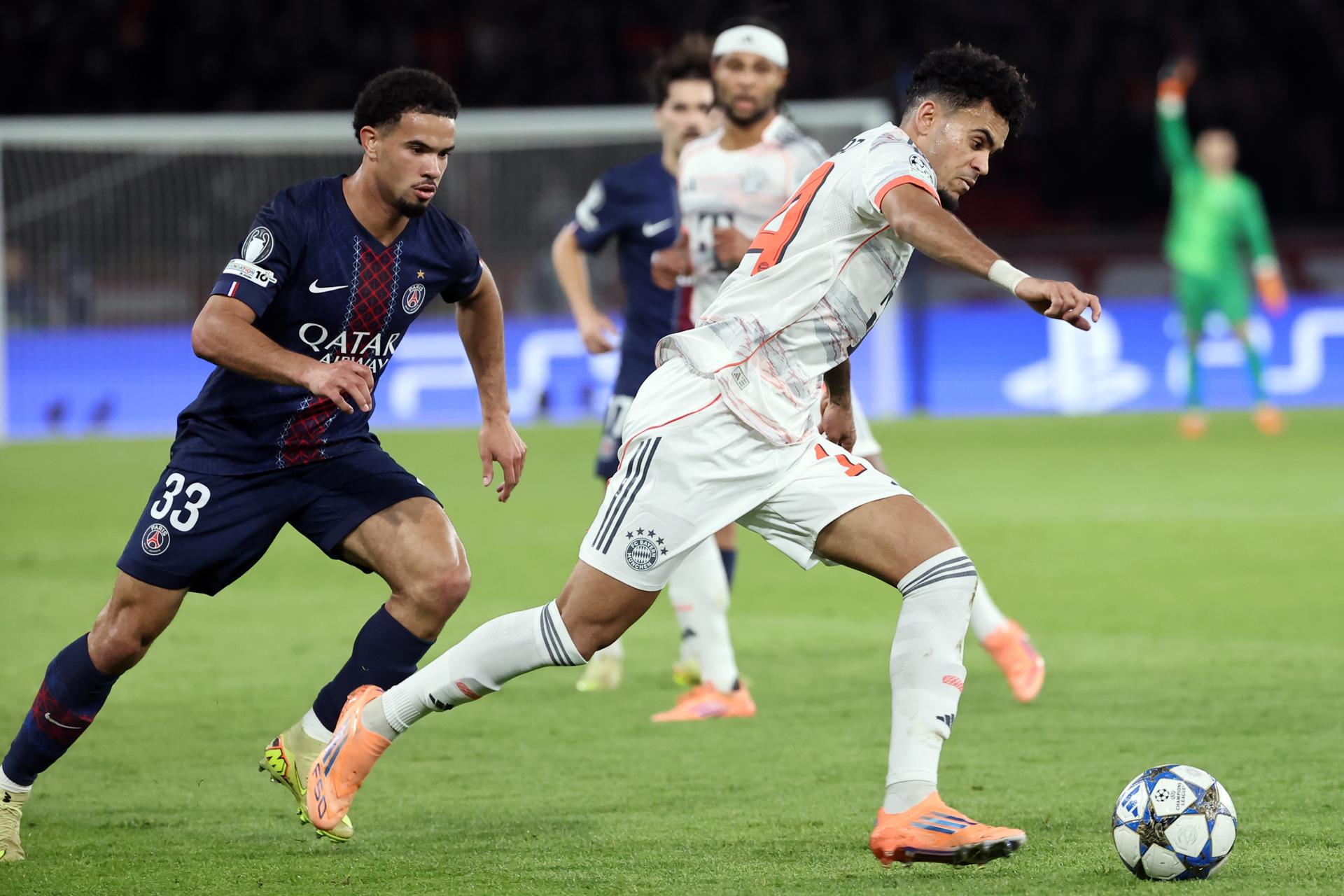 Con doblete de Luis Díaz, Bayern venció 2-1 a PSG en Champions League: vea las anotaciones