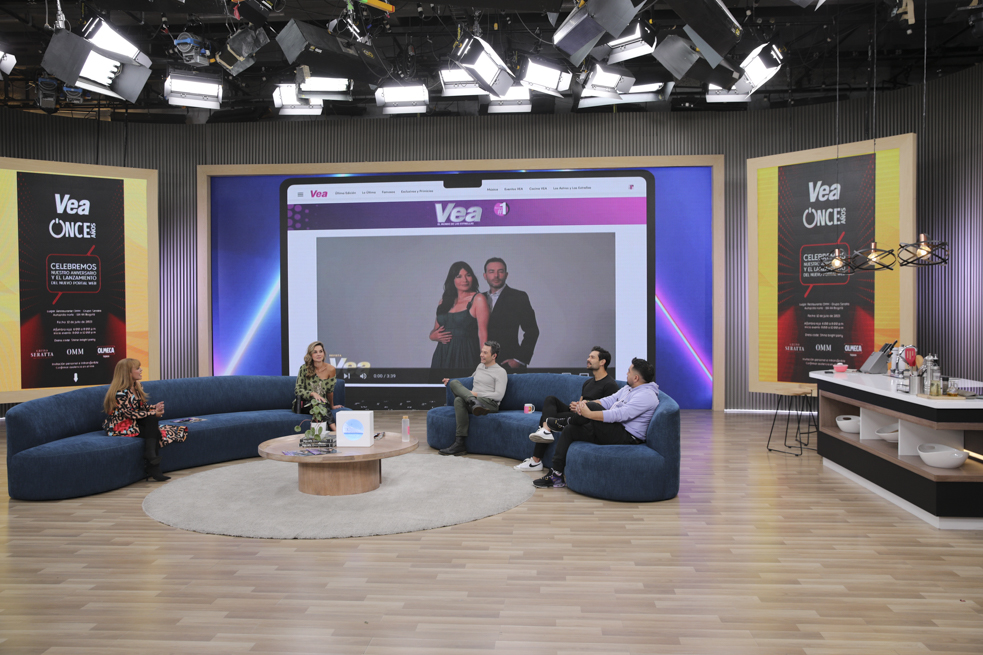 Gira de medios ,Lanzamiento Portal web Revista VEA