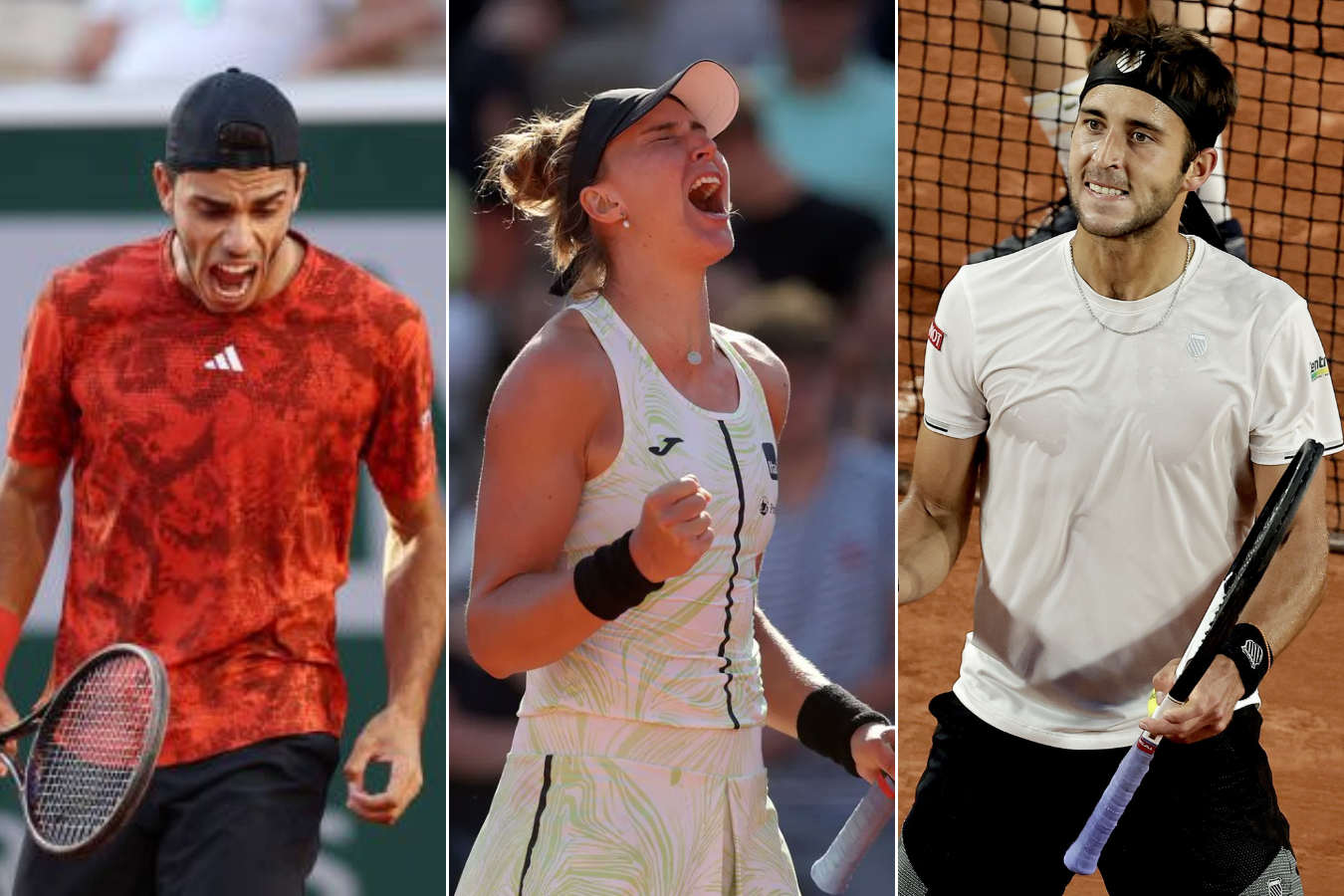 Cerúndolo, Haddad Maia y Etcheverry: un balance sudamericano en Roland Garros
