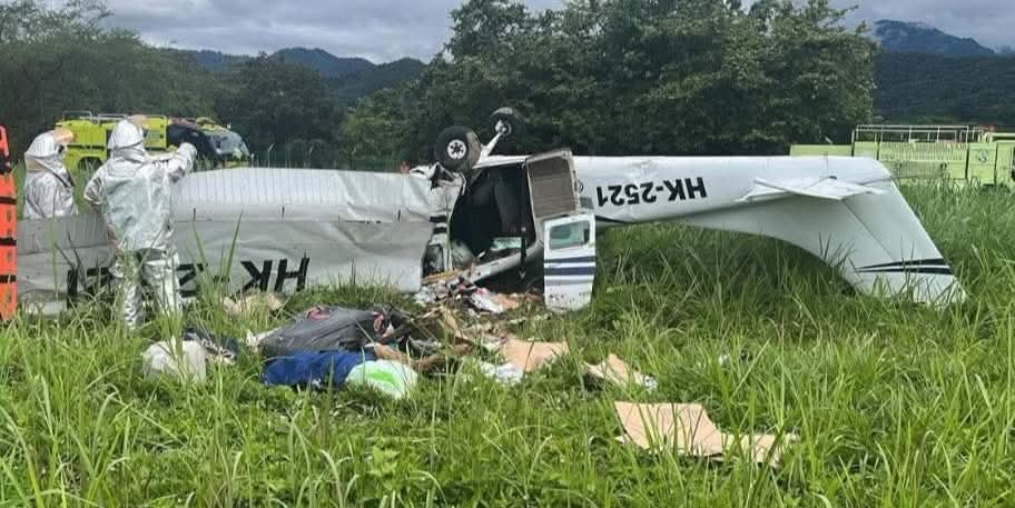 Cuatro muertos dejó accidente de avioneta en Villavicencio