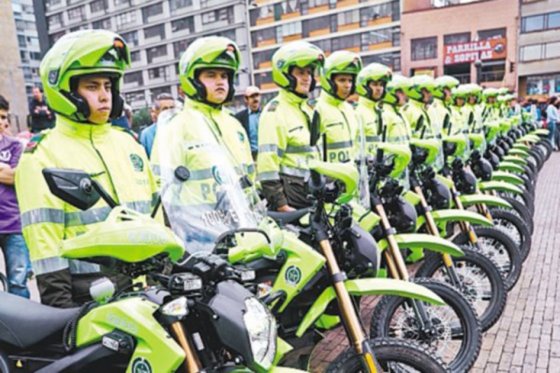 Motos eléctricas compradas con recursos del Fondo de Vigilancia. / Cortesía