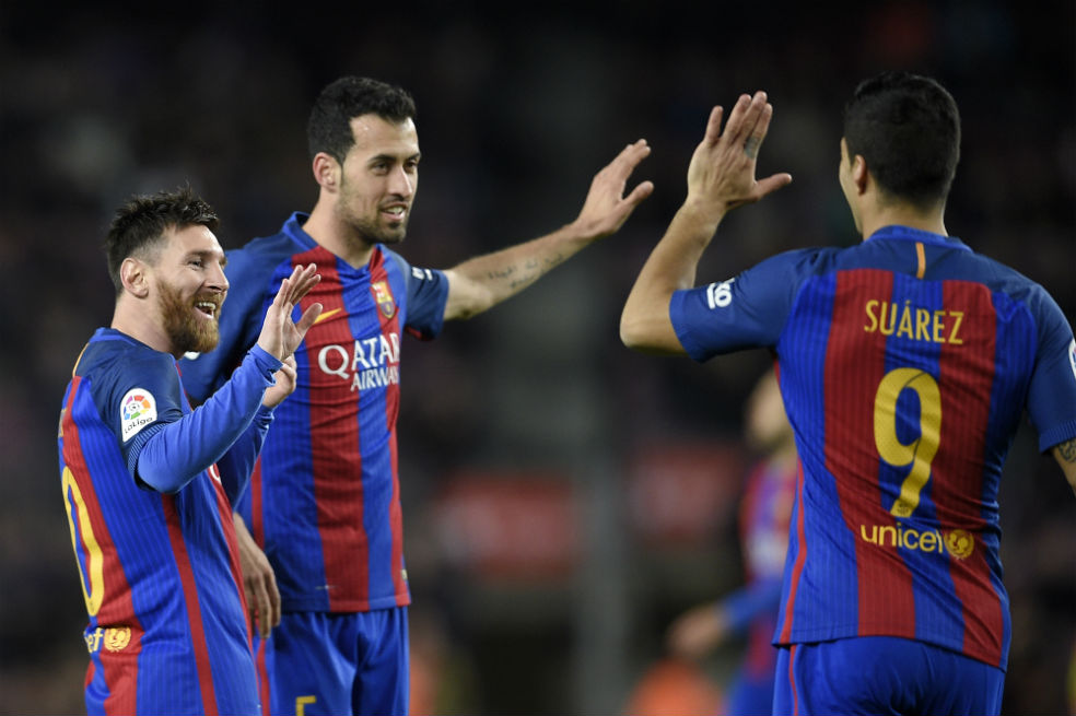 Barcelona afina su puntería y golea al Sporting de Gijón