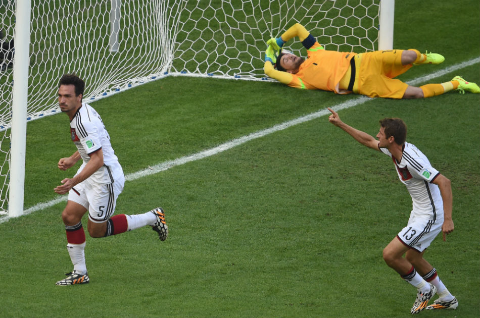 Alemania ganó y es el primer semifinalista en la Copa del Mundo