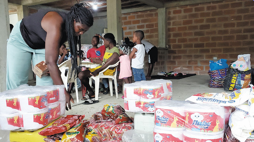 Crisis humanitaria en Chocó: una noche con los desplazados del río San Juan