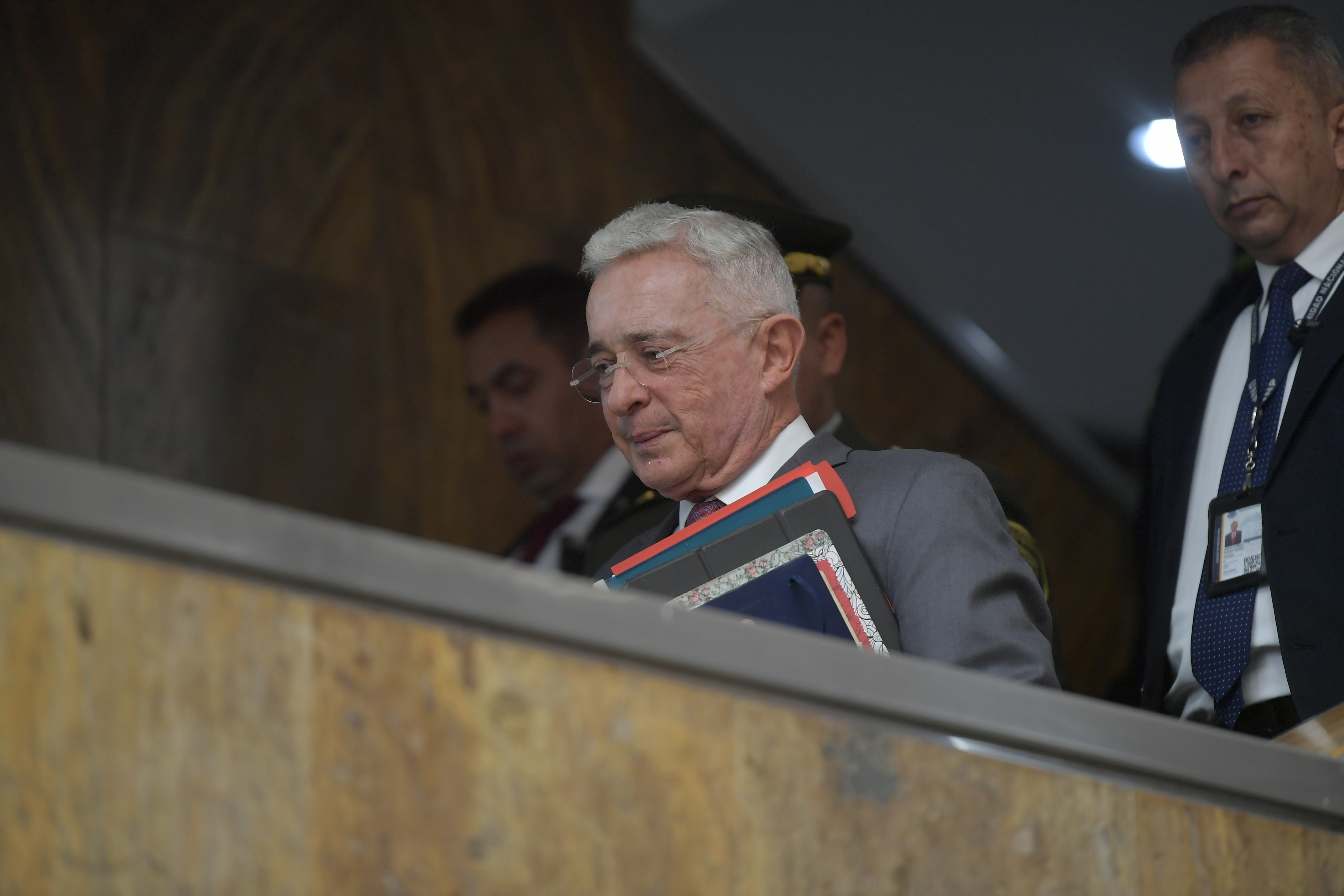 Expresidente en la segunda jornada del juicio que se adelanta en su contra en los juzgados de Paloquemao.