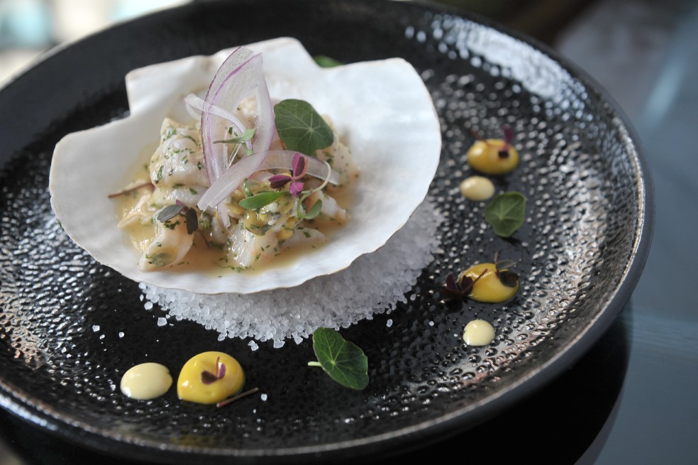 Receta de la semana: ceviche de camarón y corvina en leche de tigre de gulupa