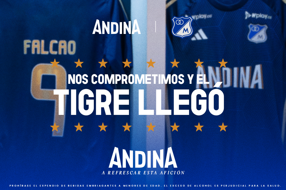 “Refrescamos nuestro compromiso azul: ¡Falcao juega en Millonarios!”: Andina