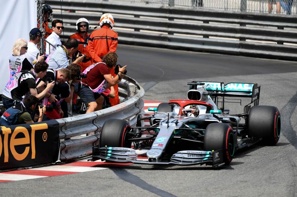 Lewis Hamilton saldrá primero en el Gran Premio de Mónaco