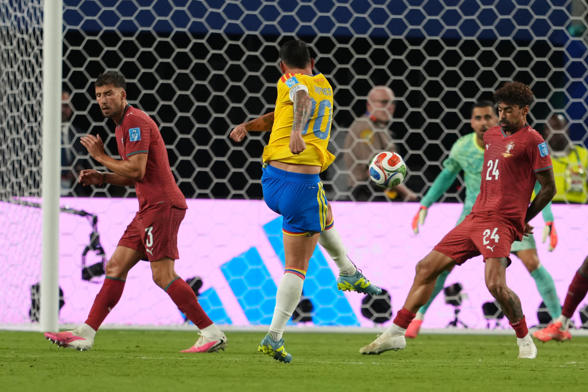 Colombia rozó el triunfo con Portugal: un gol anulado dejó el empate y confirmó su rival