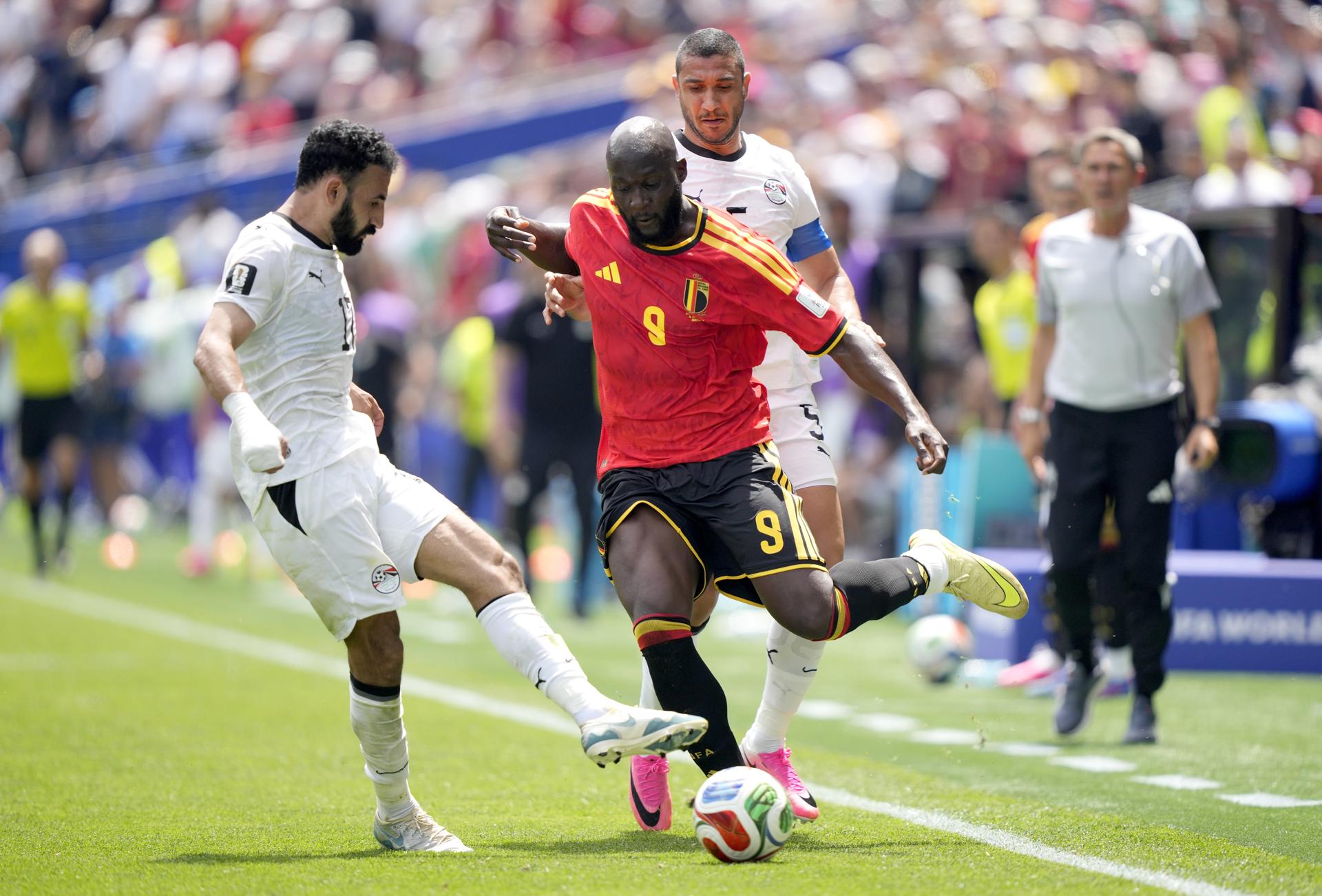 Bélgica y Egipto, en un emocionante partido del Mundial 2026, empataron a un gol