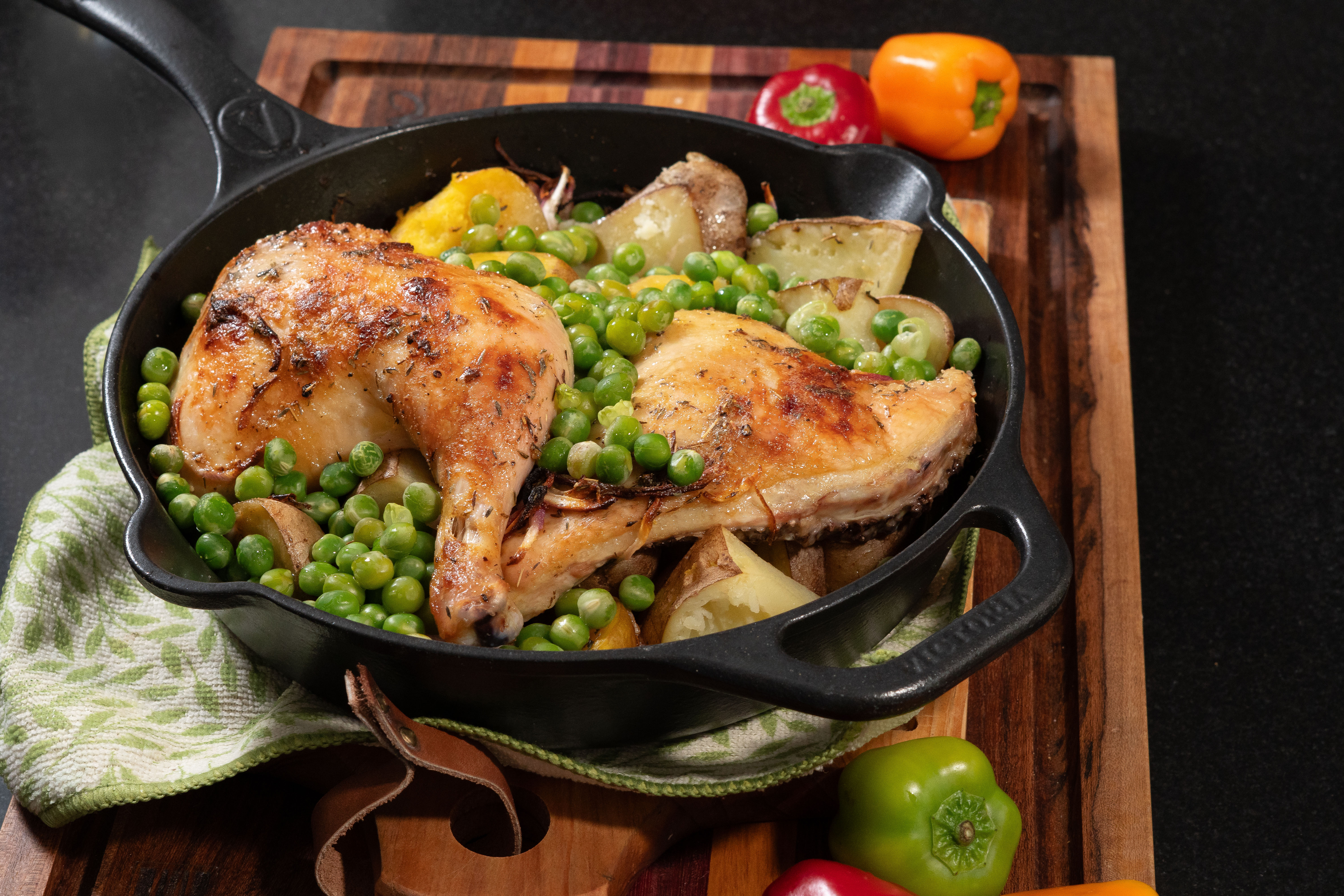 Esta es la receta para preparar un exquisito pollo al horno