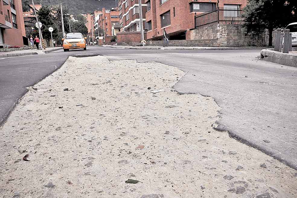 Rosales, sin vía por obra del Acueducto