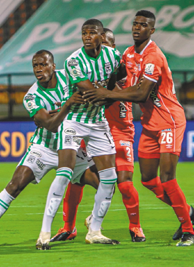 Yerson Mosquera viene de ser figura ante América de Cali / Cortesía Atlético Nacional.