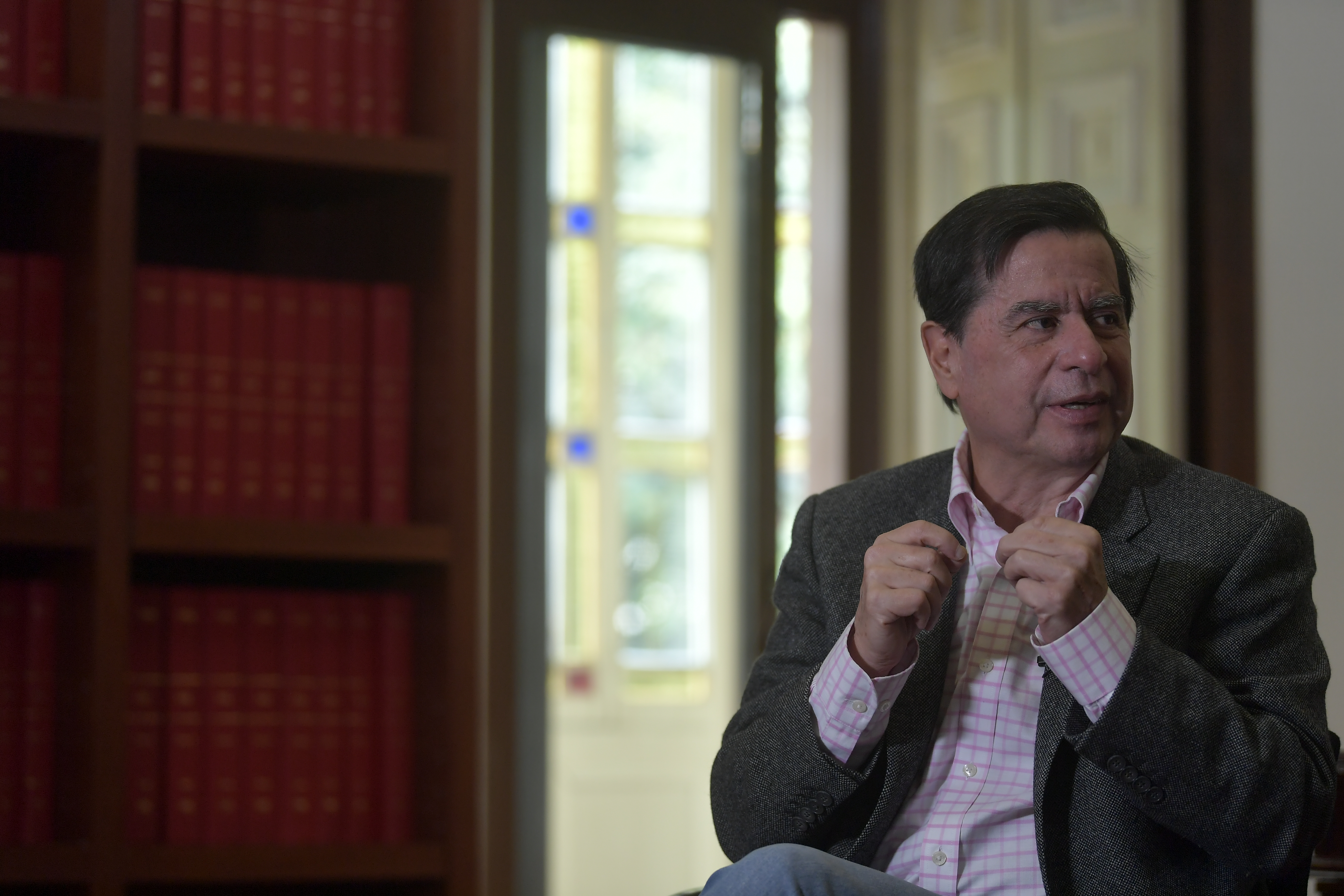 Ministro del Interior, en entrevista.