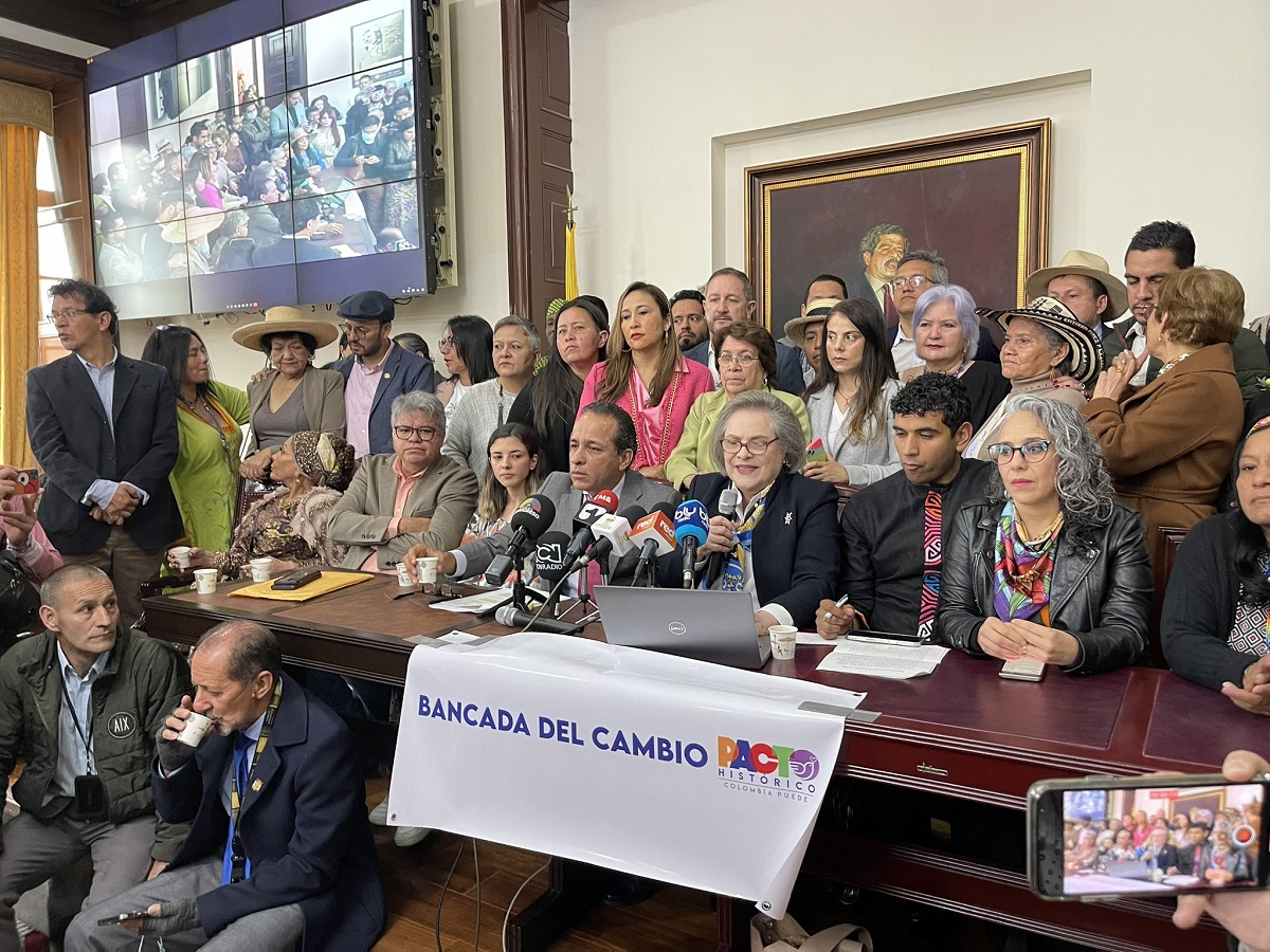 Pacto Histórico rechaza sanciones de la Procuraduría contra integrantes de su bancada. Anuncian medidas ante la CIDH.