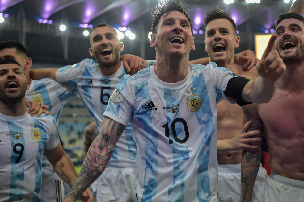 Lionel Messi, por fin campeón con Argentina