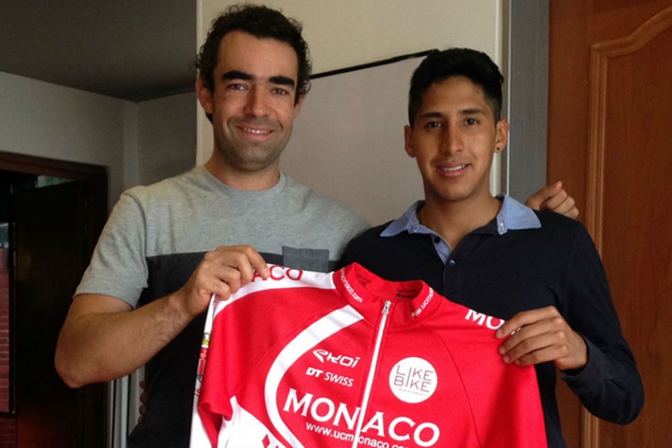 Brandon Rivera, pedalista colombiano. Foto: Federación Colombiana de Ciclismo